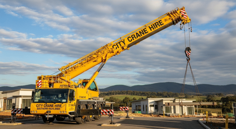 Professional Franna Crane Operators & Hire Services in the Southern Highlands